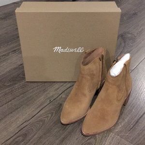 NWT Madewell booties size 5
